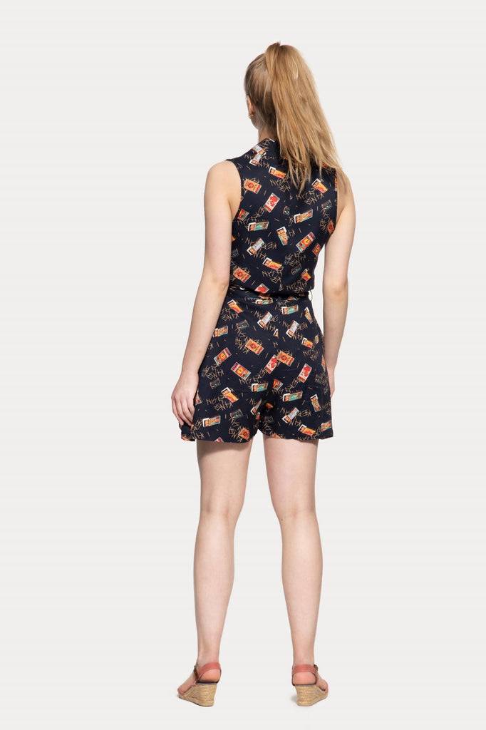 Queen Kerosin 50s Style Jumpsuit Exklusive Angebote