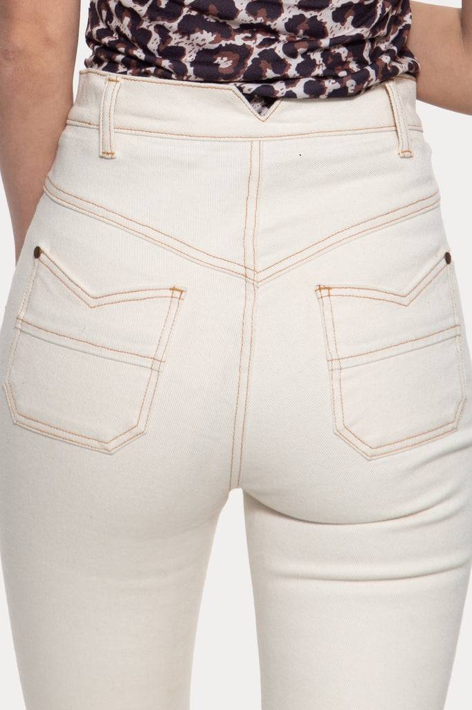 Queen Kerosin High Waist Slim Fit Jeans «Betty» Bis zu 50% Rabatt