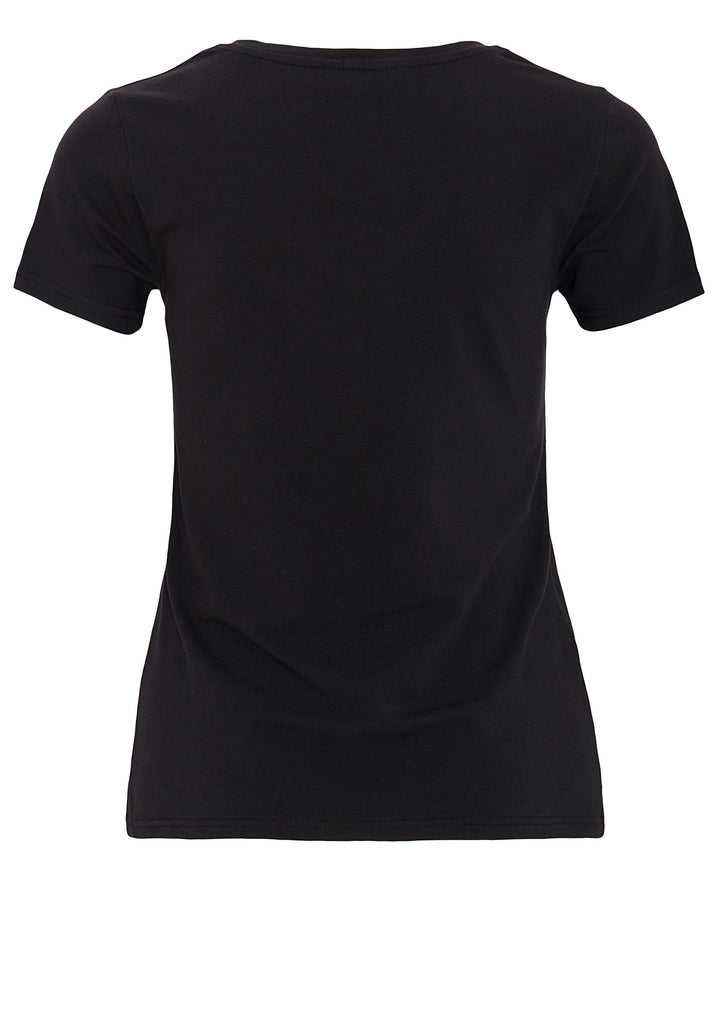 Queen Kerosin Kurzarm Shirt mit mehrfarbigem Retro-Print und Logo-Patch «Mans Ruin» Begrenzt auf 3 Tage