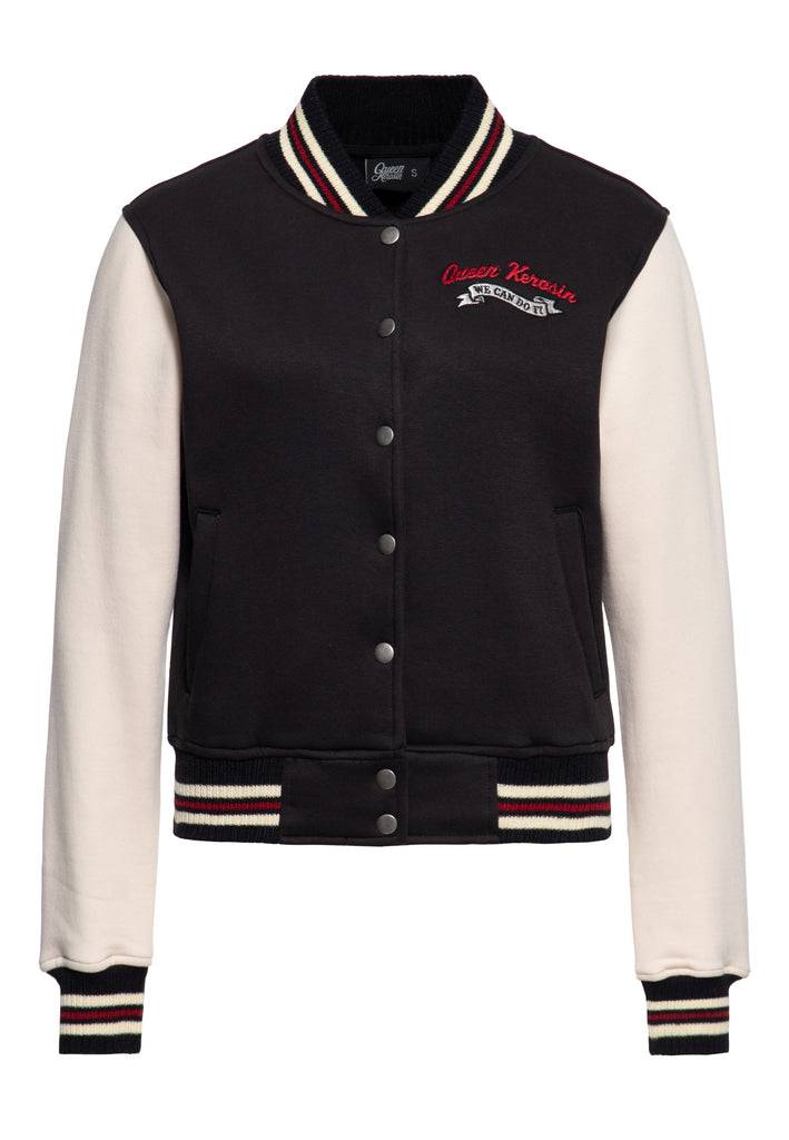 Queen Kerosin College Jacke «We Can Do It» Auslauf