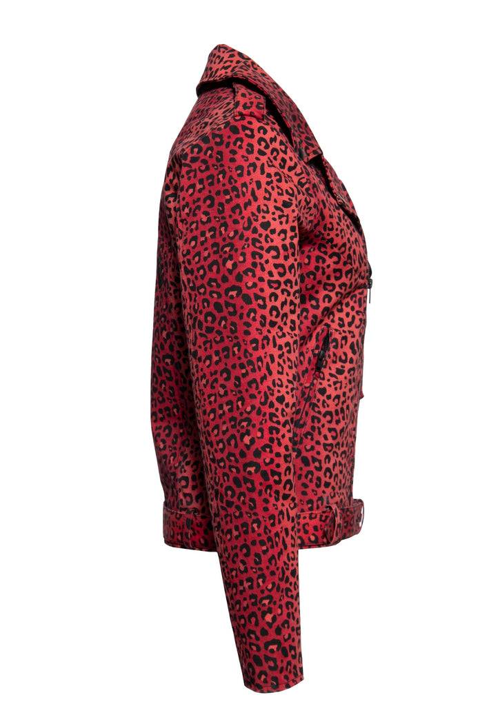 Queen Kerosin Biker Jacke «Motor Queen Service» im Angebot