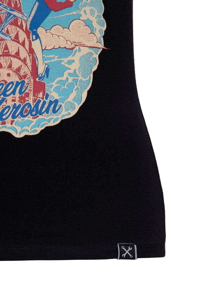 Queen Kerosin T-Shirt «Rumble Queen» Schlussverkauf