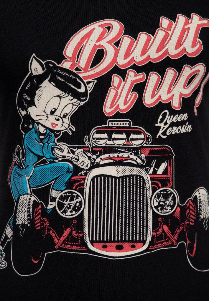 Queen Kerosin T-Shirt «Built it up!» Fabrikverkauf