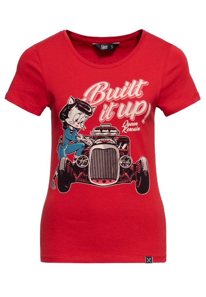 Queen Kerosin T-Shirt «Built it up!» Fabrikverkauf