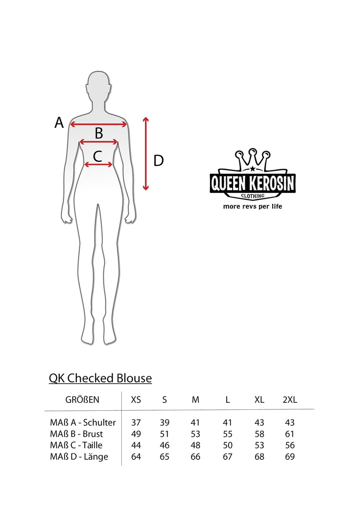 Queen Kerosin Hemdbluse Versandkostenfrei