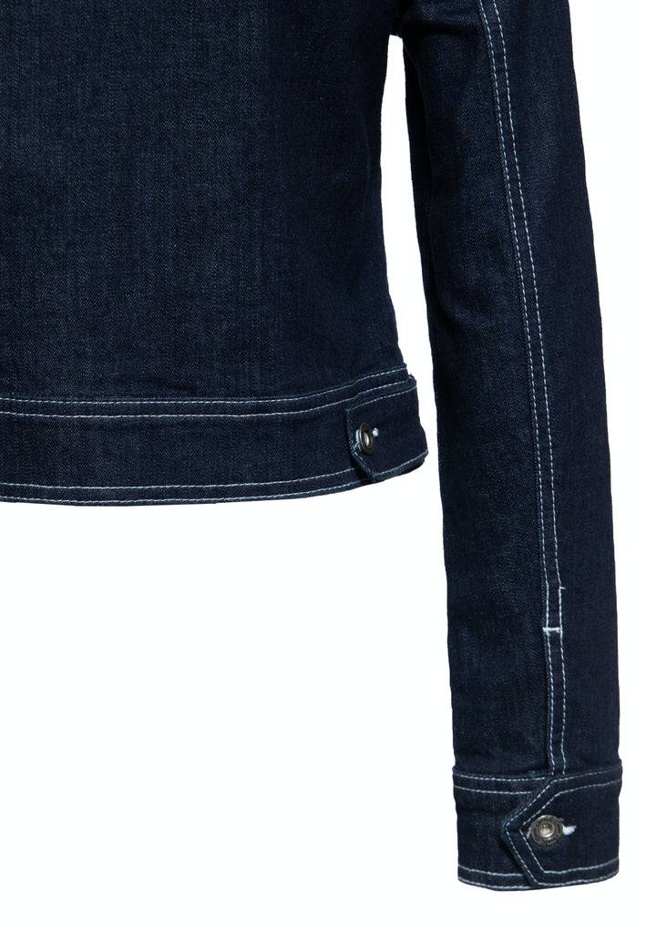 Queen Kerosin Denim Jeansjacke im Western-Style Flash Sale