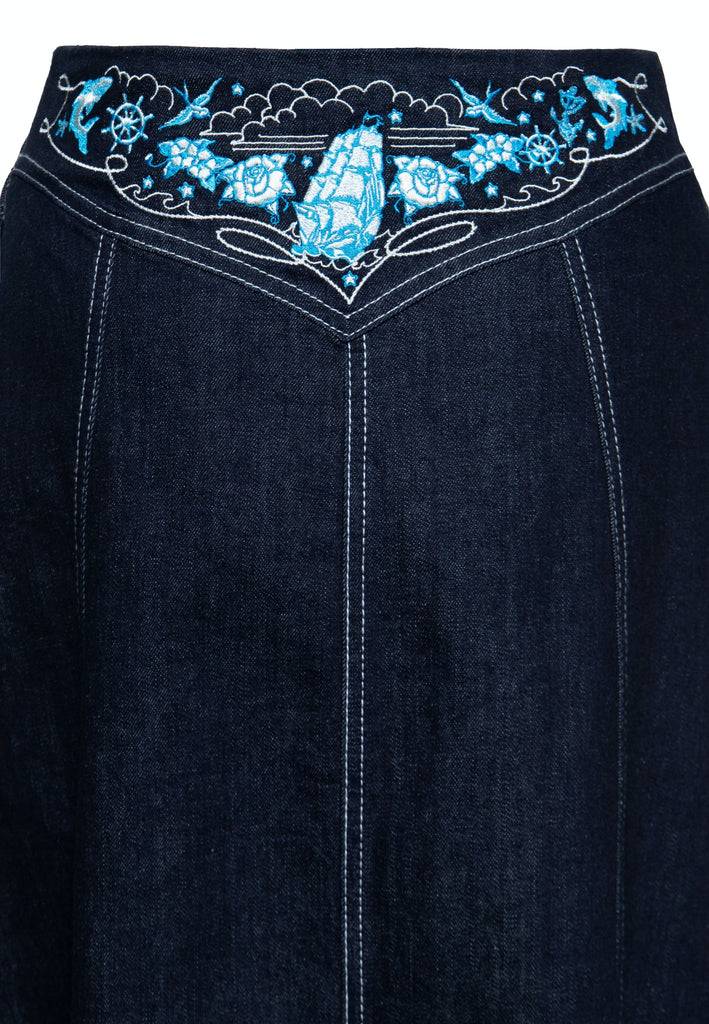 Queen Kerosin Denim Swing Rock Preisnachlass