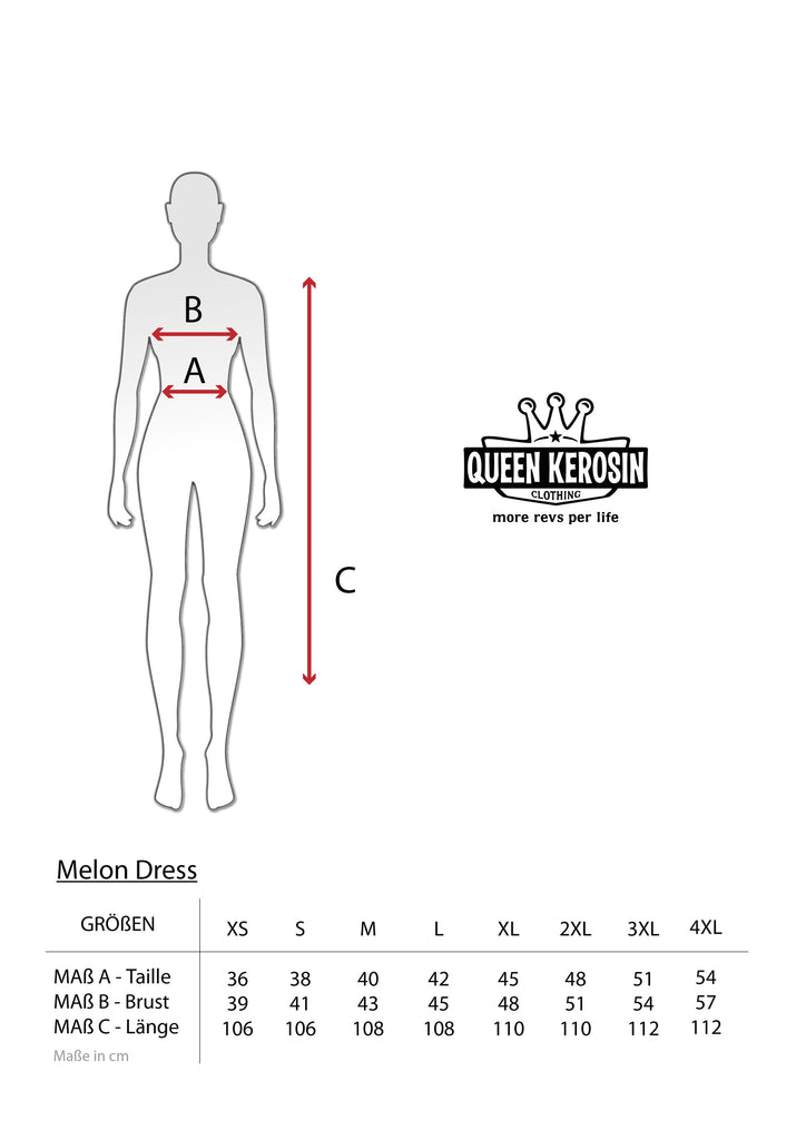 Queen Kerosin Swing Kleid Valentinstagsangebot