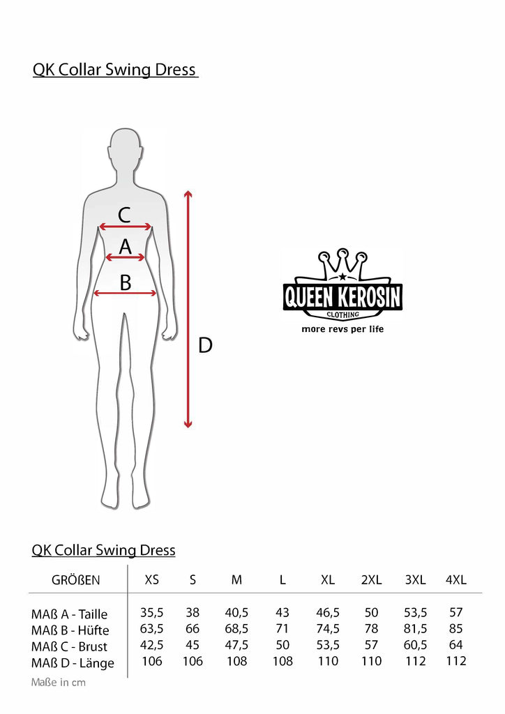 Queen Kerosin Swing Kleid Online Outlet