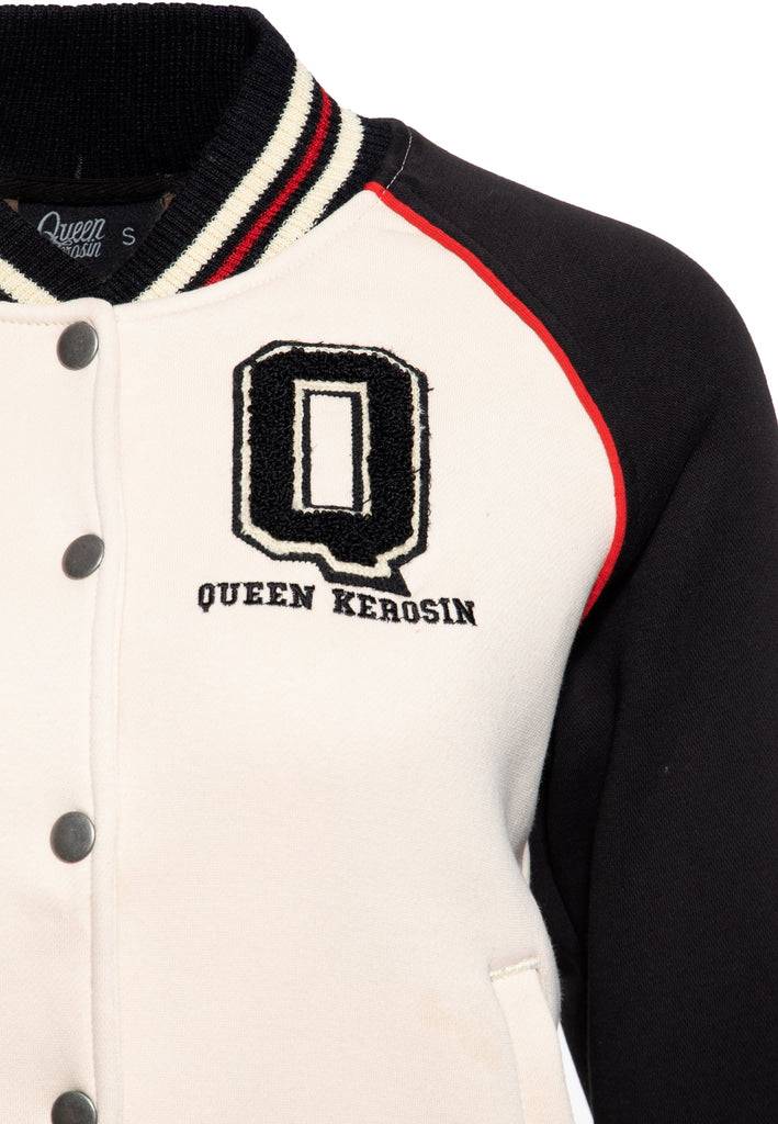 Queen Kerosin College Sweatjacke «Q» Riesige Ersparnisse