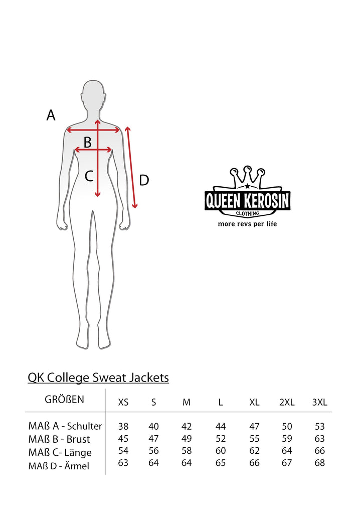 Queen Kerosin College Sweatjacke «Q» Riesige Ersparnisse