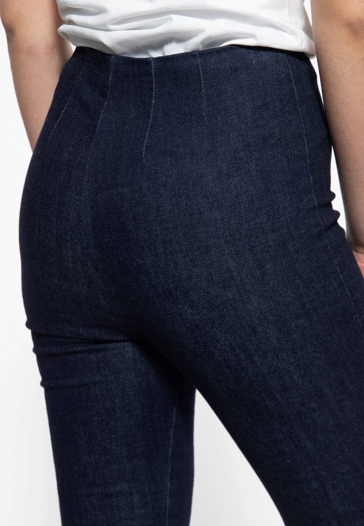 Queen Kerosin High Waist Capri Jeanshose Letzte 3 Tage