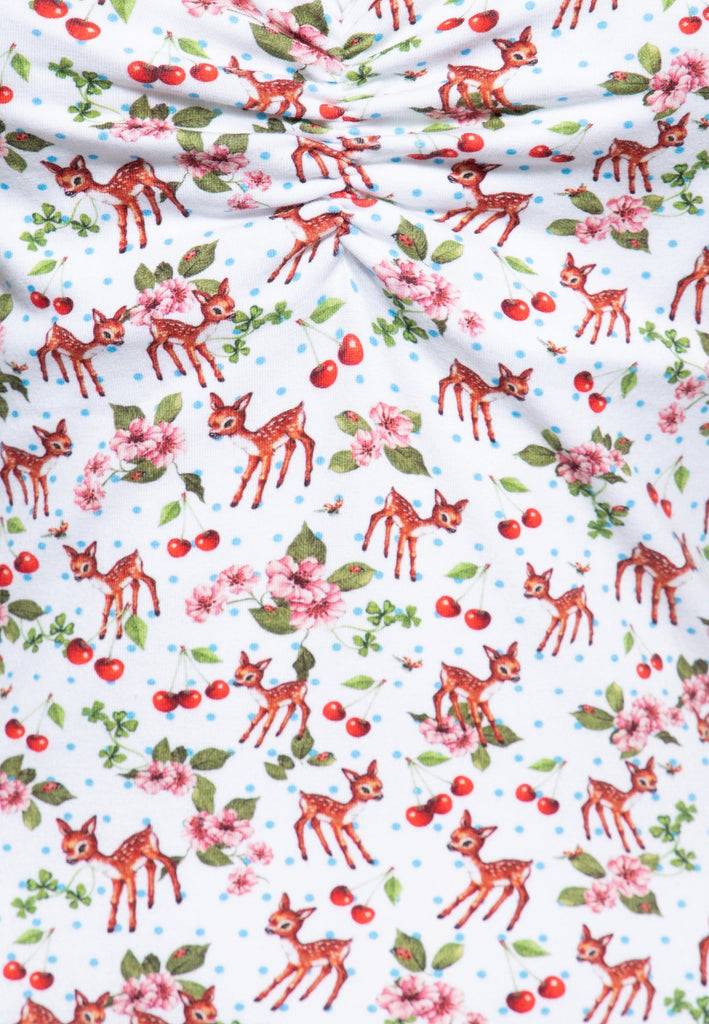 Queen Kerosin T-Shirt «Deer» Riesige Rabatte