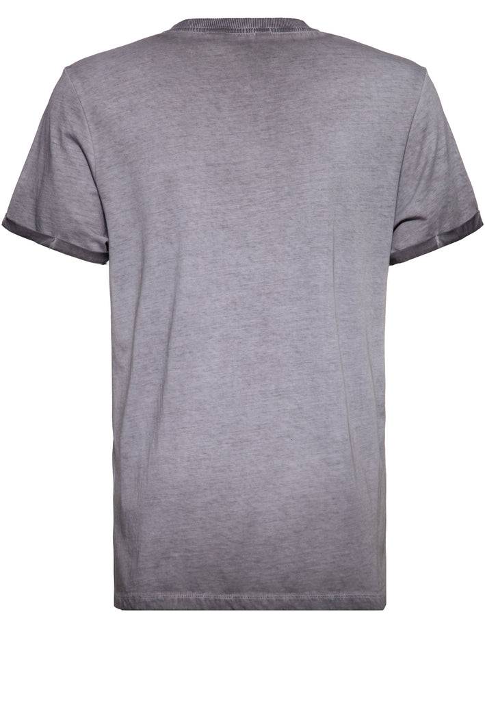 Queen Kerosin Oilwash T-Shirt «Loud & Fast» Im Verkauf