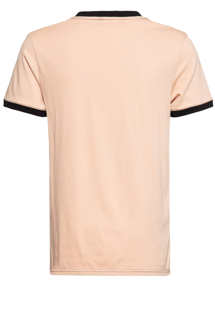 Queen Kerosin Contrast T-Shirt «Chopper USA» zollfrei