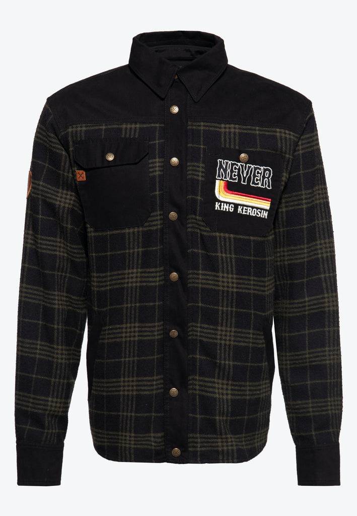Queen Kerosin Funktionshemd «K.K. Adventure Gear - Never fuck a fucker» im Angebot