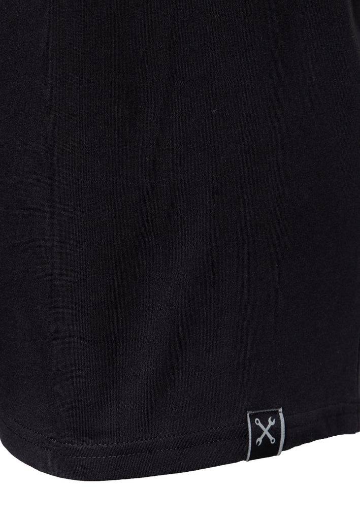 Queen Kerosin T-Shirt mit Print in der Front «Red Baron» Blitzverkäufe