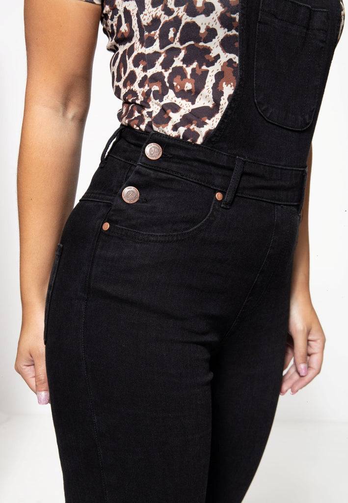 Queen Kerosin Latzjeans «Dina» Lagerräumung