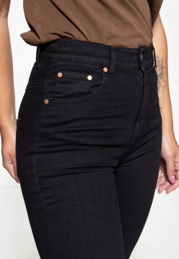 Queen Kerosin High Waist Slim Fit Jeans «Betty» Online Outlet