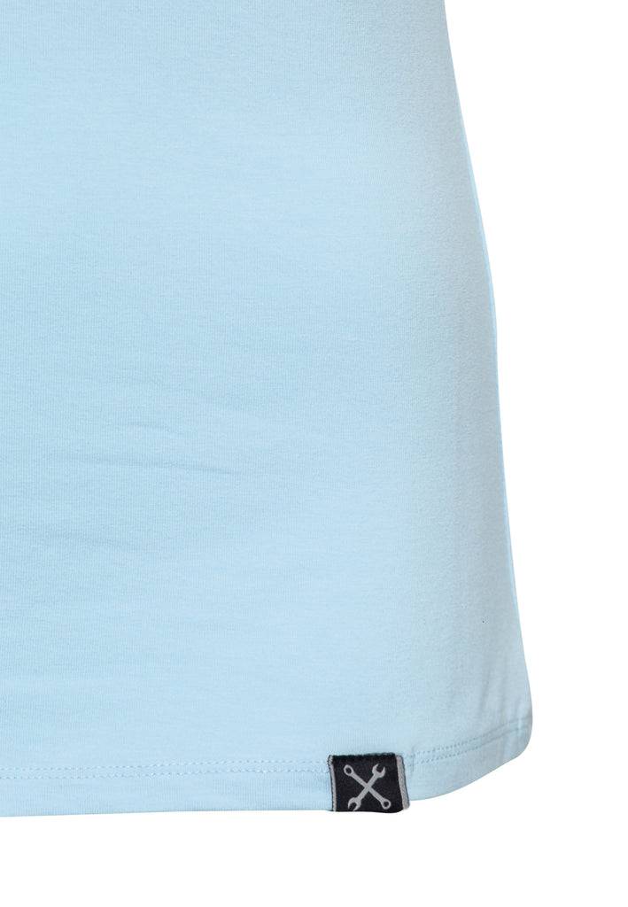 Queen Kerosin Basic T-Shirt «Girl Gang» Tägliche Deals