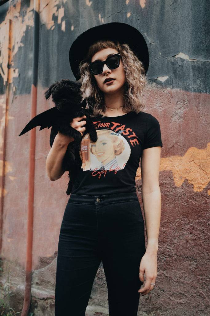 Queen Kerosin Slim Fit T-Shirt «Blood» Super Sparpreis