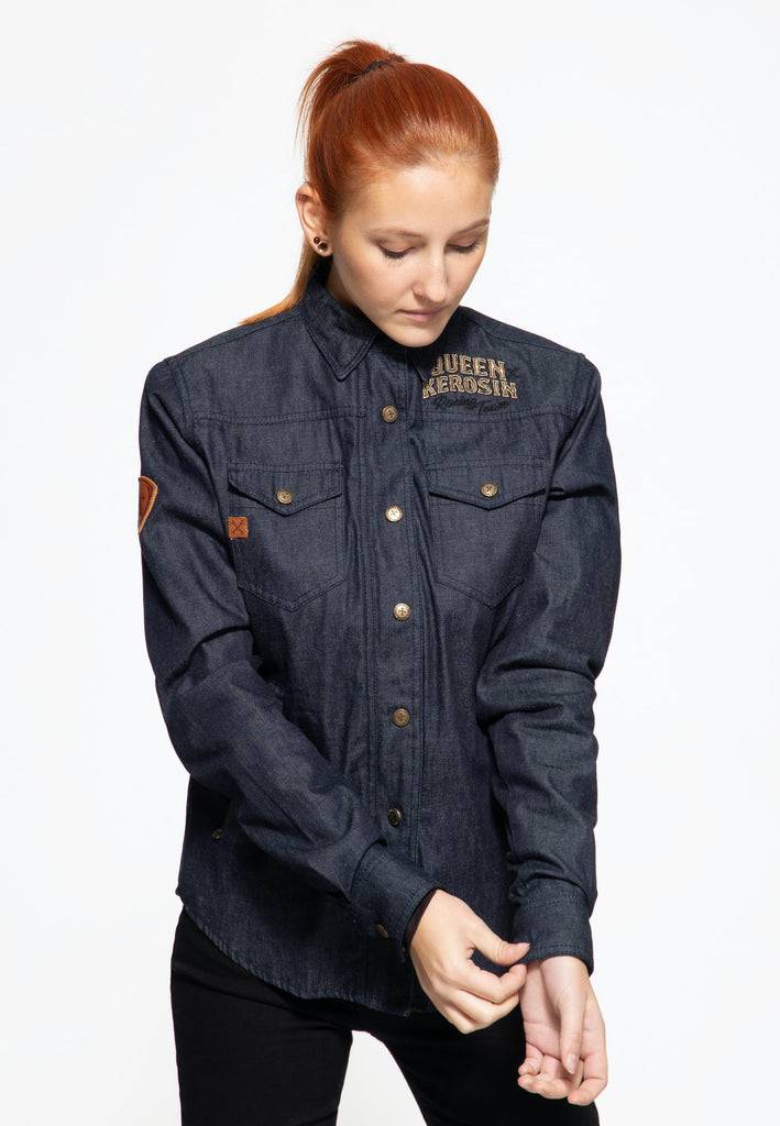 Queen Kerosin Outdoor Funktionshemd «Q.K. - Speedway Queens» Neueste Stile