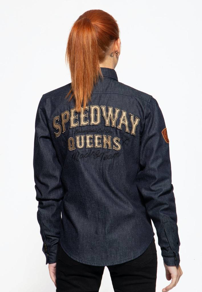 Queen Kerosin Outdoor Funktionshemd «Q.K. - Speedway Queens» Neueste Stile