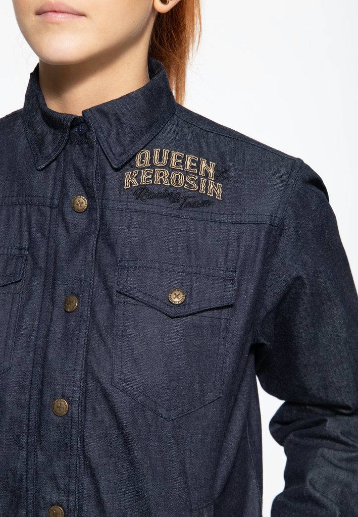 Queen Kerosin Outdoor Funktionshemd «Q.K. - Speedway Queens» Neueste Stile