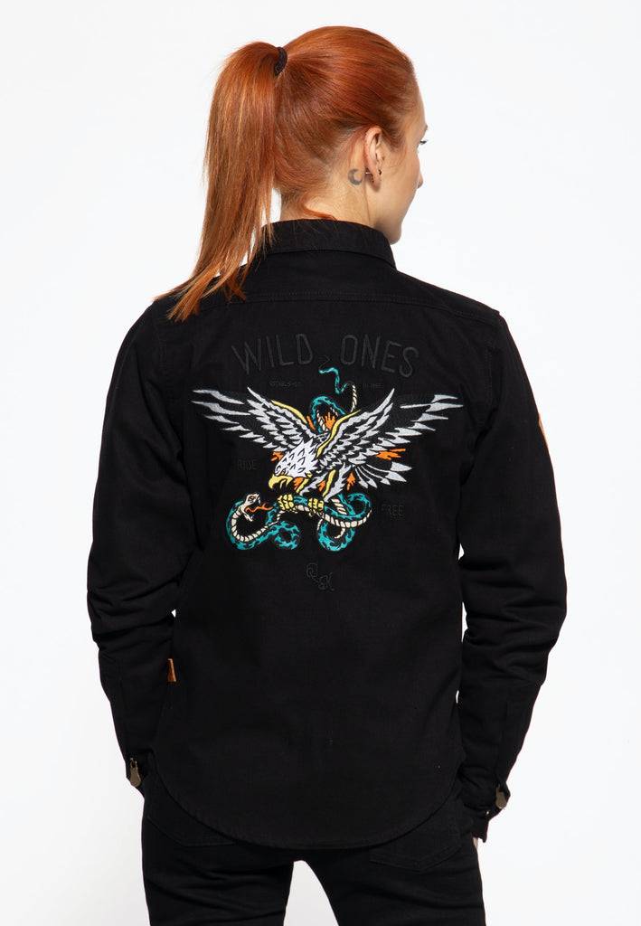 Queen Kerosin Funktionshemd «Wild Ones Ride Free» Letzter Tag