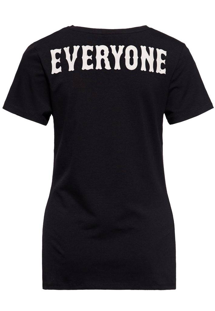 Queen Kerosin Print T-Shirt «Fuck Everyone» Im Verkauf