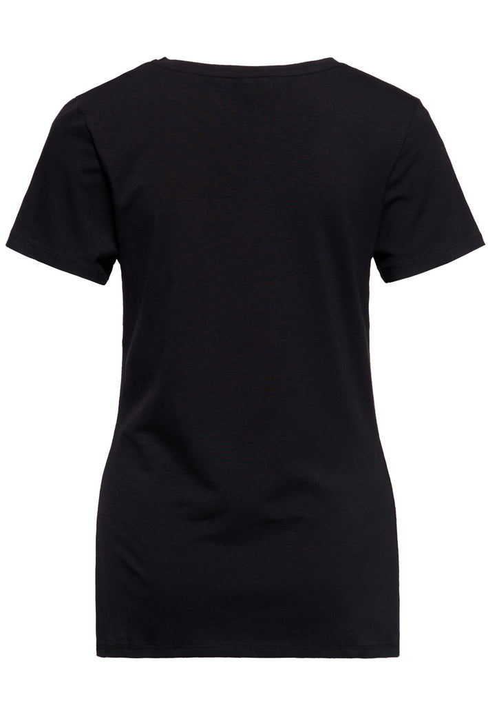 Queen Kerosin Print T-Shirt «Girls Girls Girls» 50% Rabatt für begrenzte Zeit