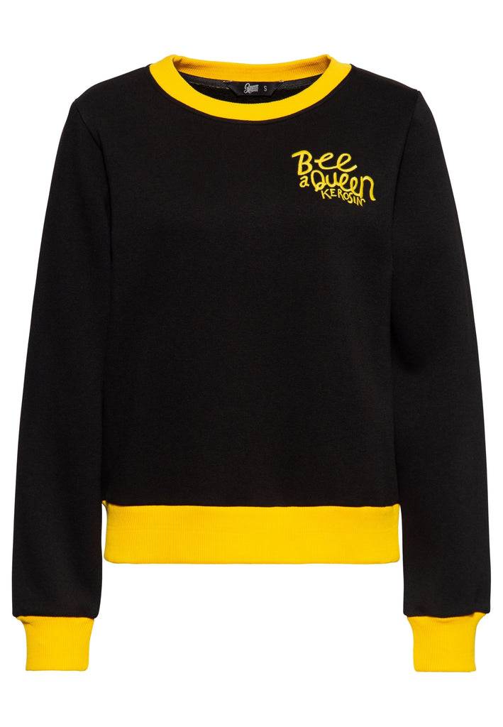 Queen Kerosin Pullover «Bee Queen» Günstig kaufen