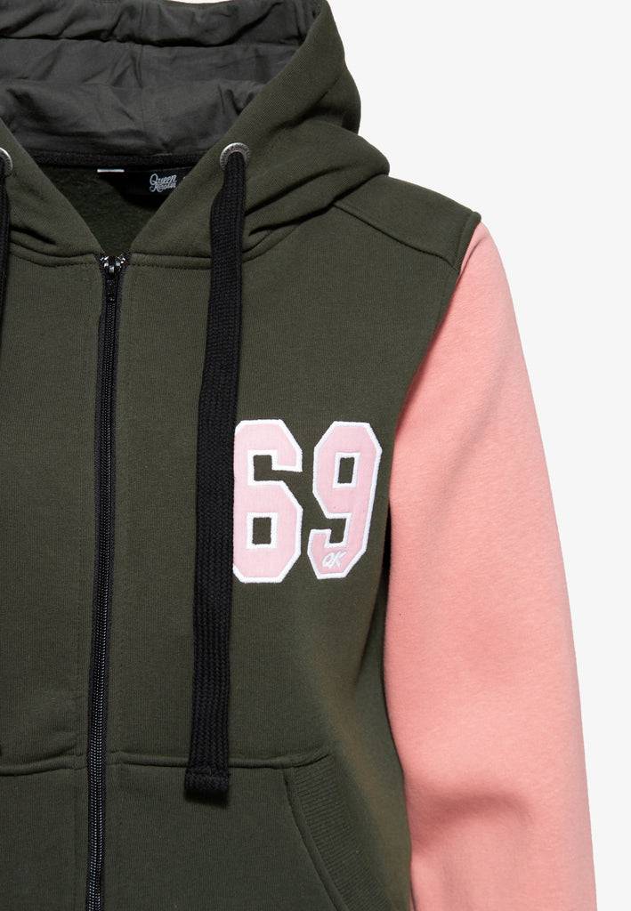 Queen Kerosin Sweatjacke «Sugar Babe» Versandkostenfrei