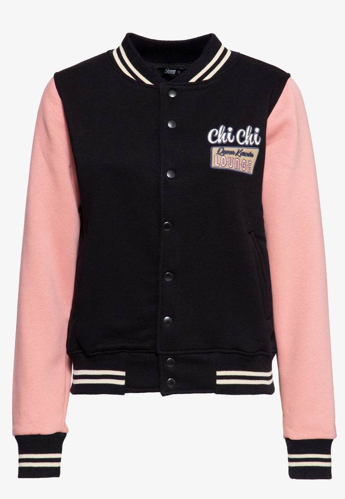 Queen Kerosin College Sweatjacke «Chi Chi» Flash Sale