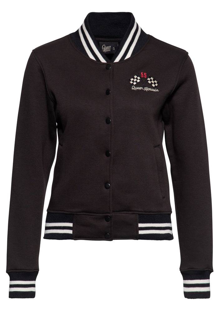Queen Kerosin College Sweatjacke «Motor Service Queen» Online Shopping