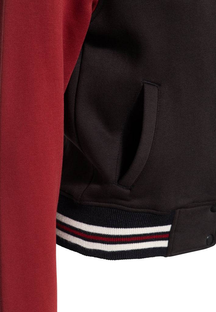Queen Kerosin College Sweatjacke «Wild Rebel» Exklusivangebot
