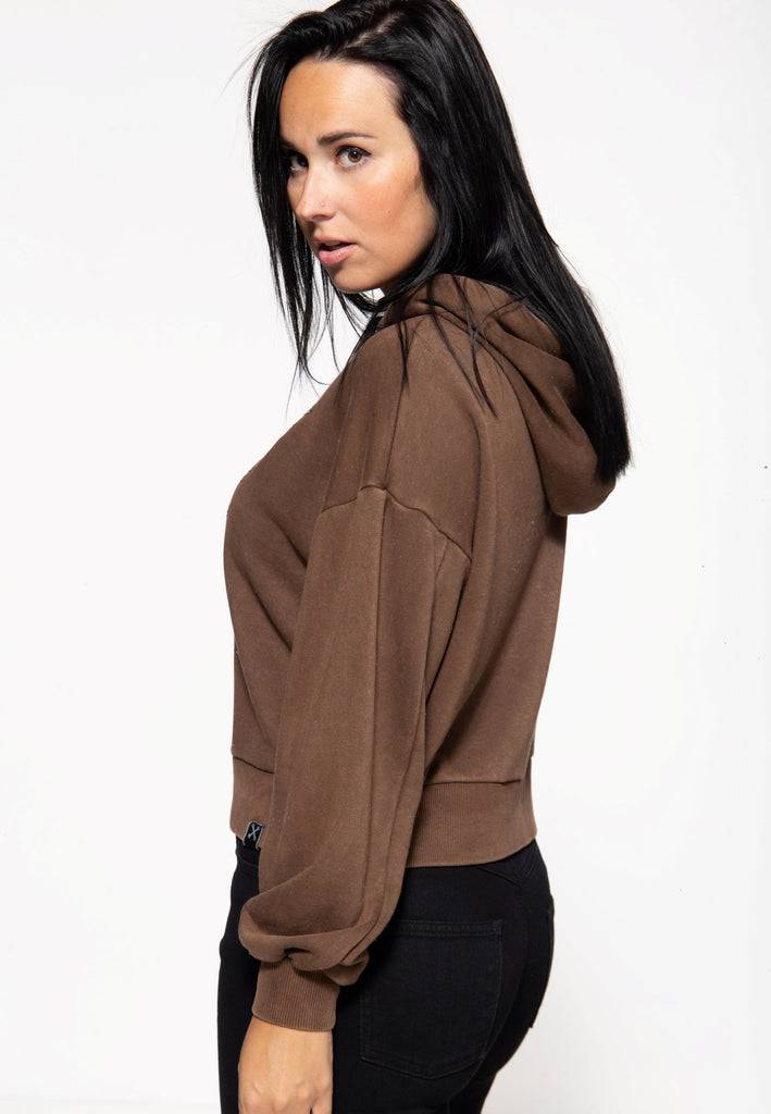 Queen Kerosin Hoodie «Wild Ones Ride Free» Saisonschlussverkauf