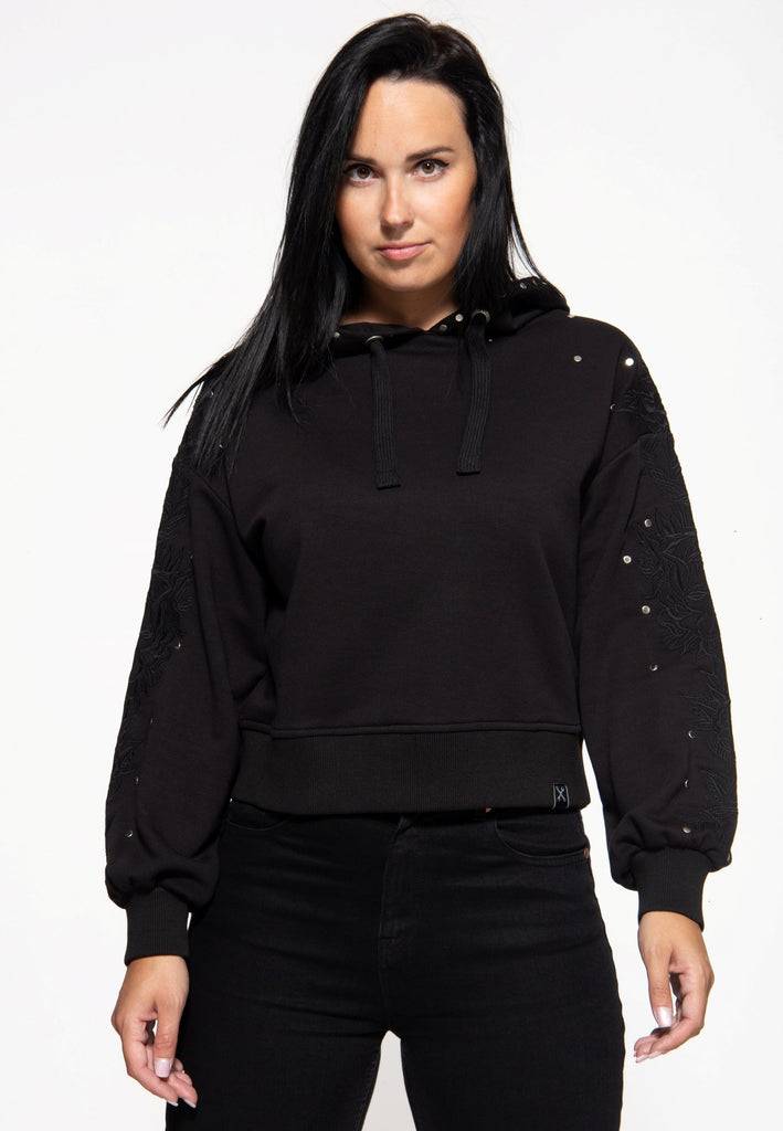 Queen Kerosin Hoodie «Rose Face» Black Friday