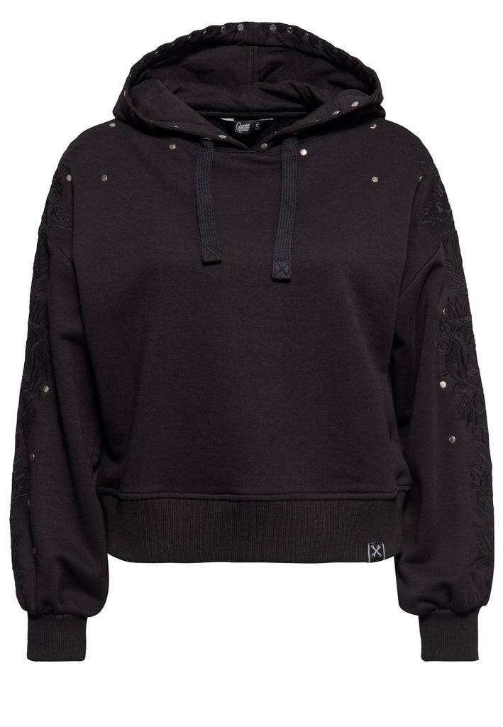 Queen Kerosin Hoodie «Rose Face» Black Friday