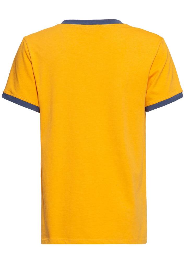 Queen Kerosin Oldschool Ringer T-Shirt «Hot Dog» Neuheiten