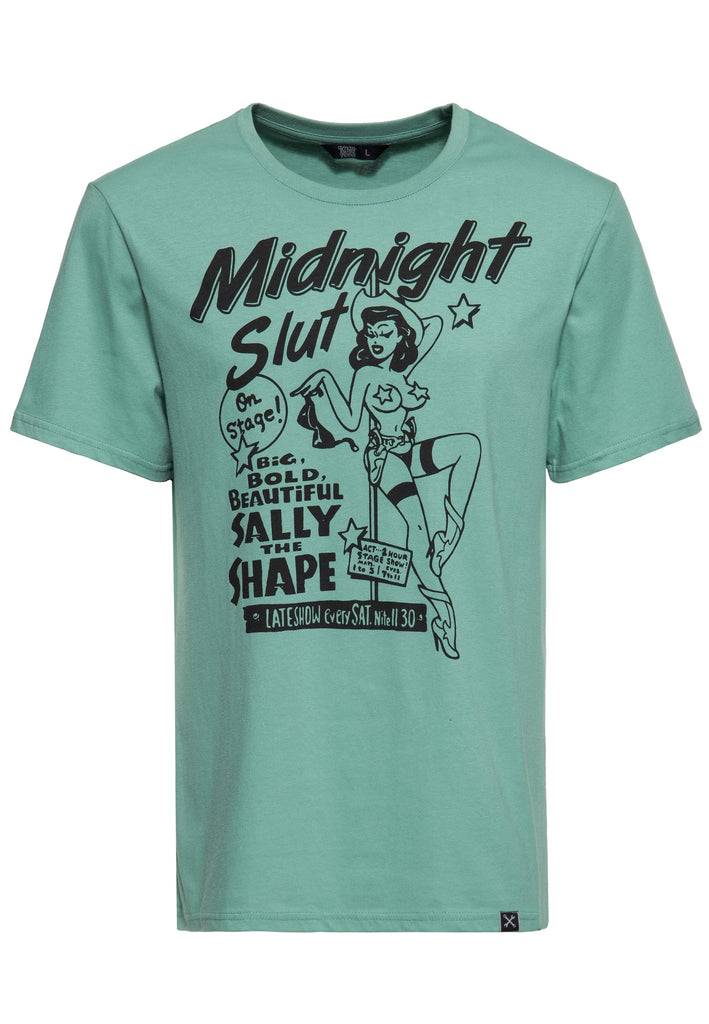 Queen Kerosin Classic T-Shirt «Midnight Slut» Riesige Ersparnisse