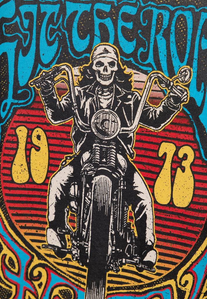 Queen Kerosin Acidwash T-Shirt «Hit the Road Jack» Letzter Tag