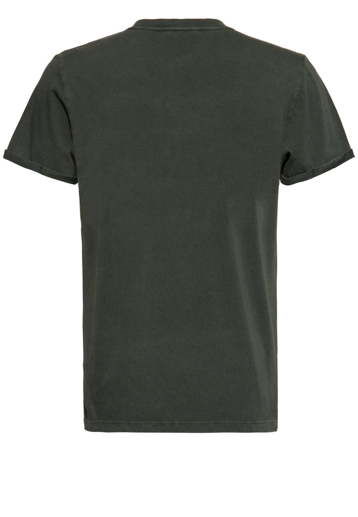 Queen Kerosin Acidwash T-Shirt «CA Bear» Bis zu 65% Rabatt