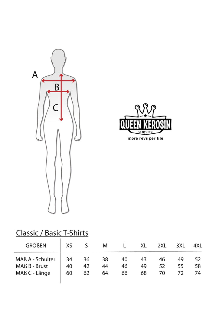 Queen Kerosin Print T-Shirt «Bammm» 50% Rabatt mit kostenlosem Versand