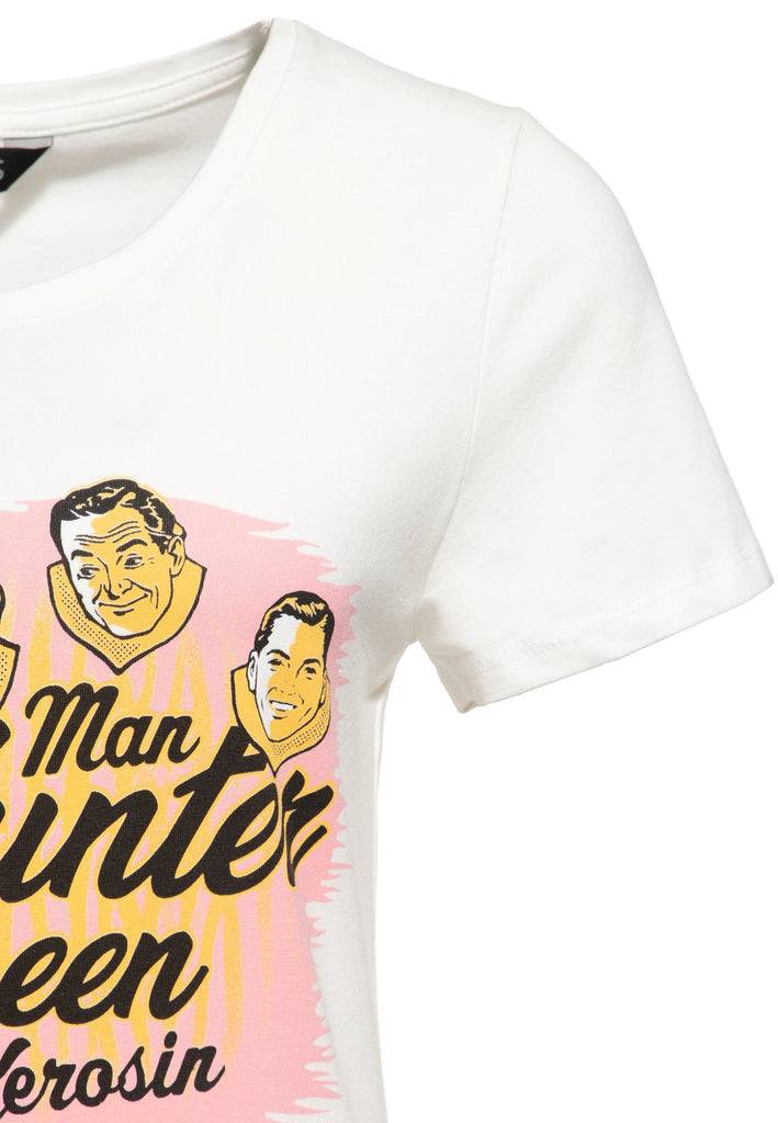 Queen Kerosin Classic T-Shirt «Man Hunter» Clearance-Verkauf