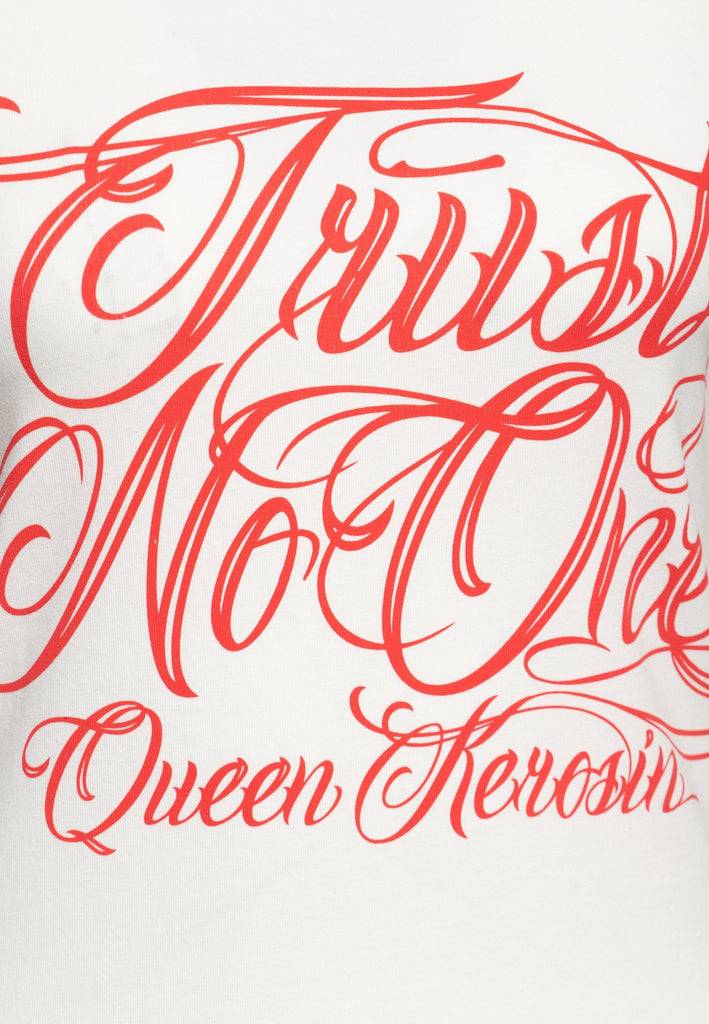 Queen Kerosin Classic T-Shirt «Trust no One» Kostenloser Versand international