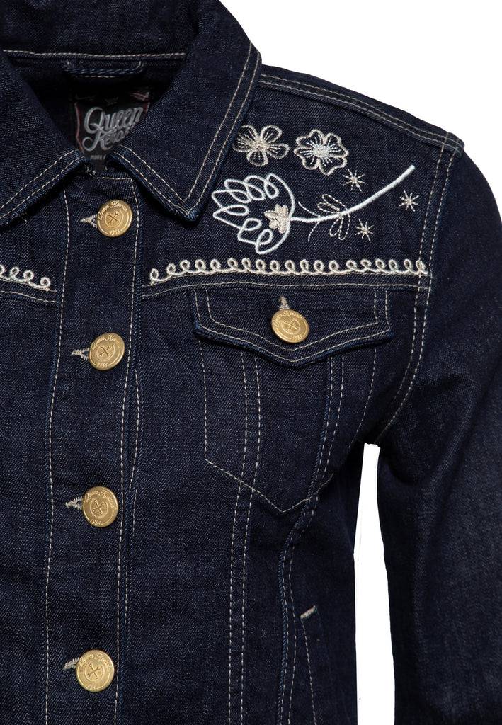 Queen Kerosin Western Jeansjacke 2025