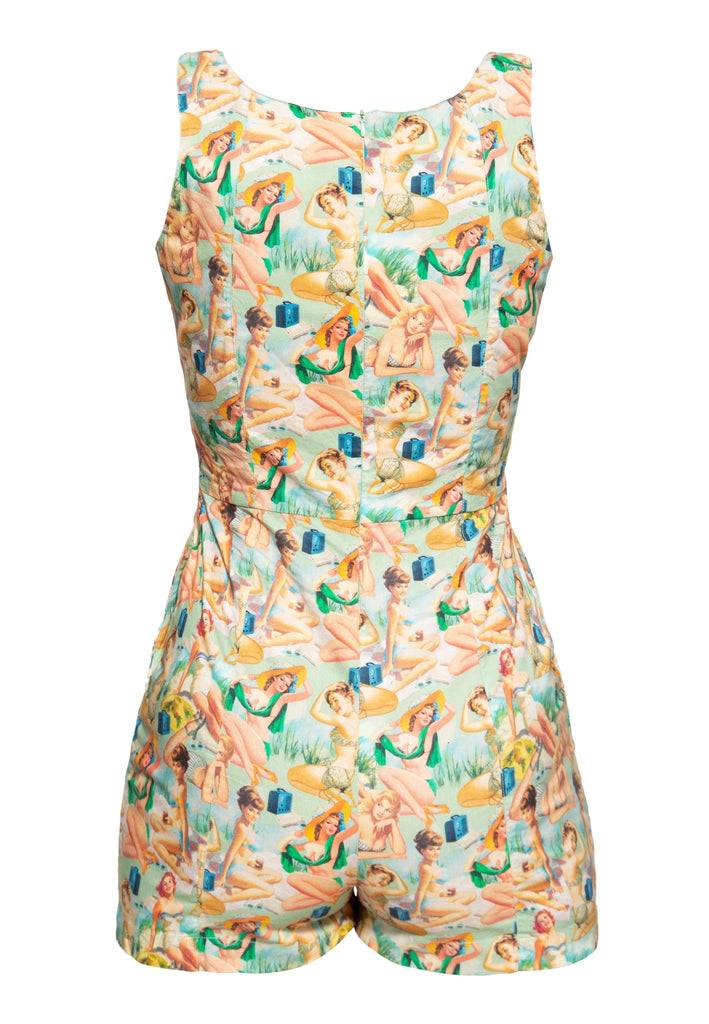 Queen Kerosin Jumpsuit «Pin-Up» Angebote
