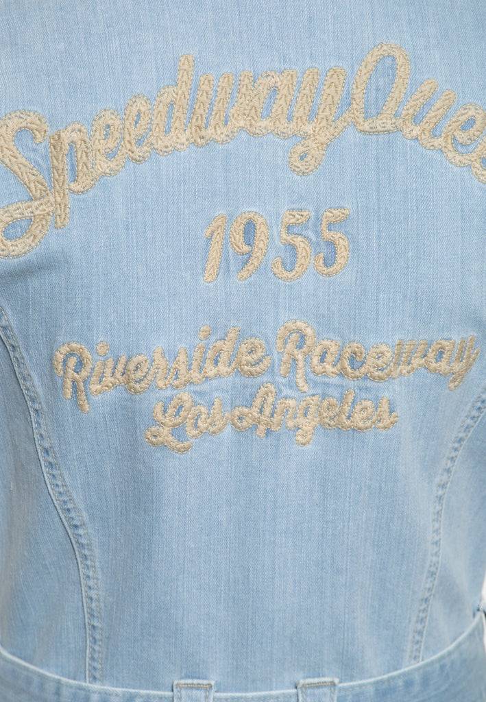 Queen Kerosin 50s Swing Kleid «Speedway Queen» Fabrik Onlineshop