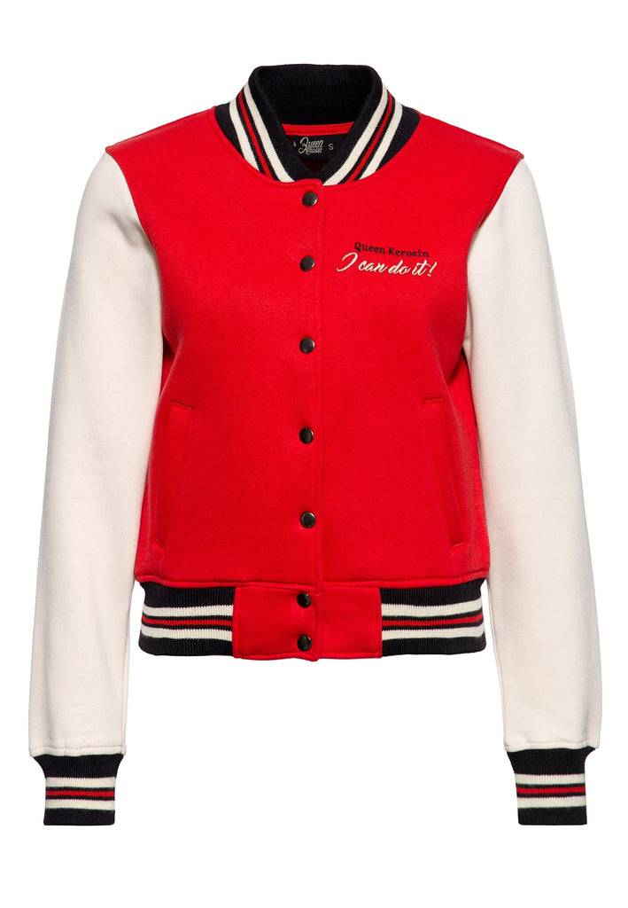 Queen Kerosin College Sweatjacke «I Can Do It!» Cyber Monday
